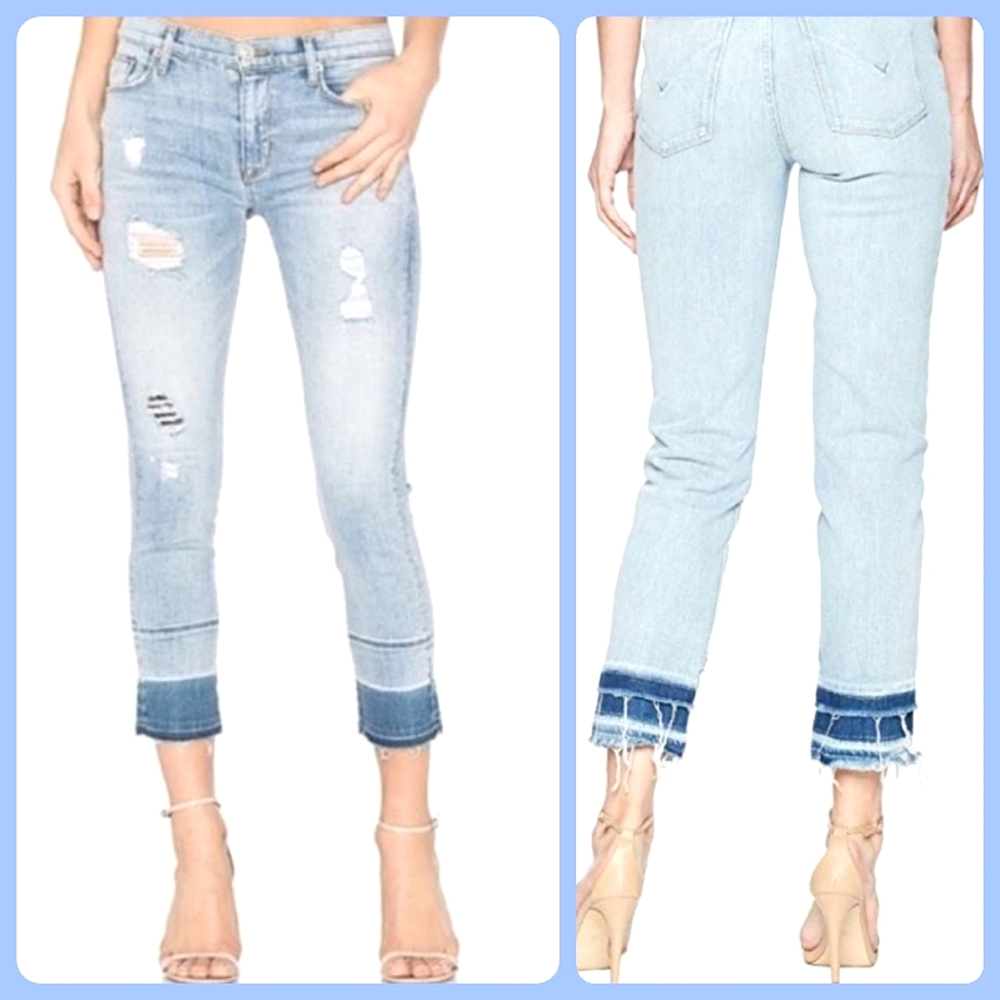 🌷3/$20🌷Hudson 'Zoeey' Cropped Released Hem Jeans